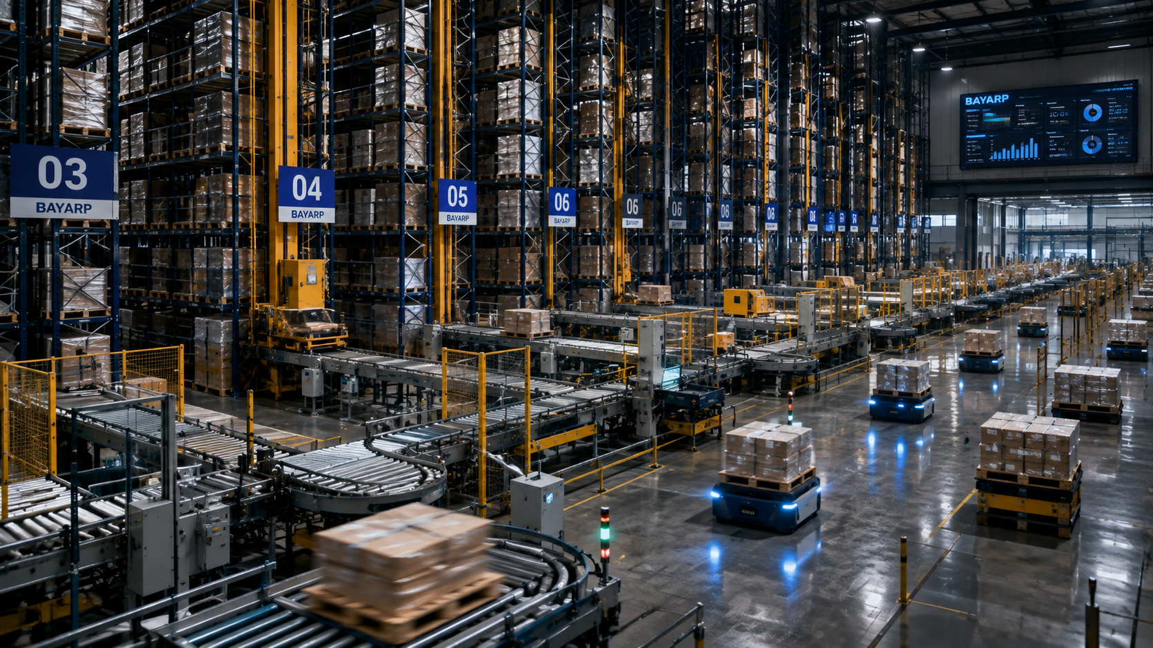 Otomatik Depo (AS/RS) ve İçi Lojistik Çözümleri