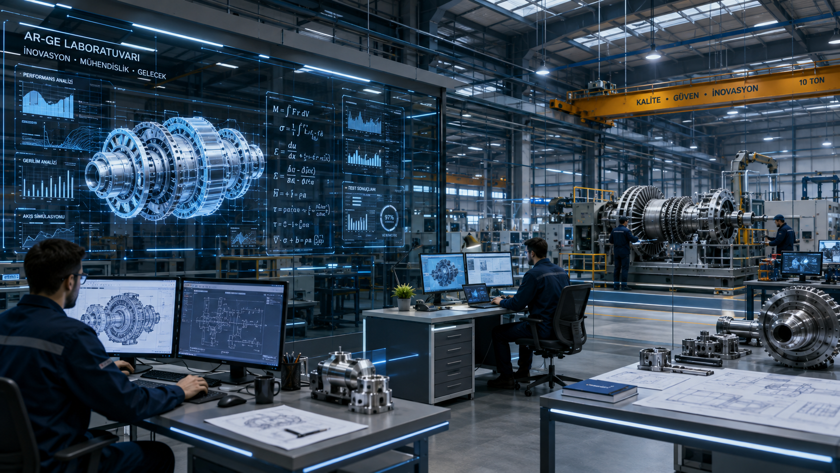 Endüstriyel Ar-Ge ve Fabrika Modernizasyon Danışmanlığı