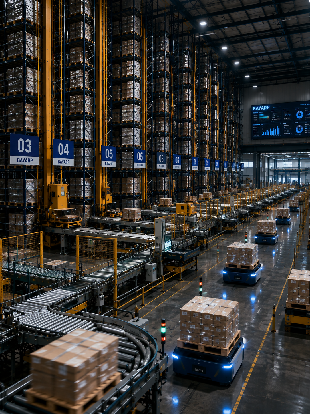 Otomatik Depo (AS/RS) ve İçi Lojistik Çözümleri