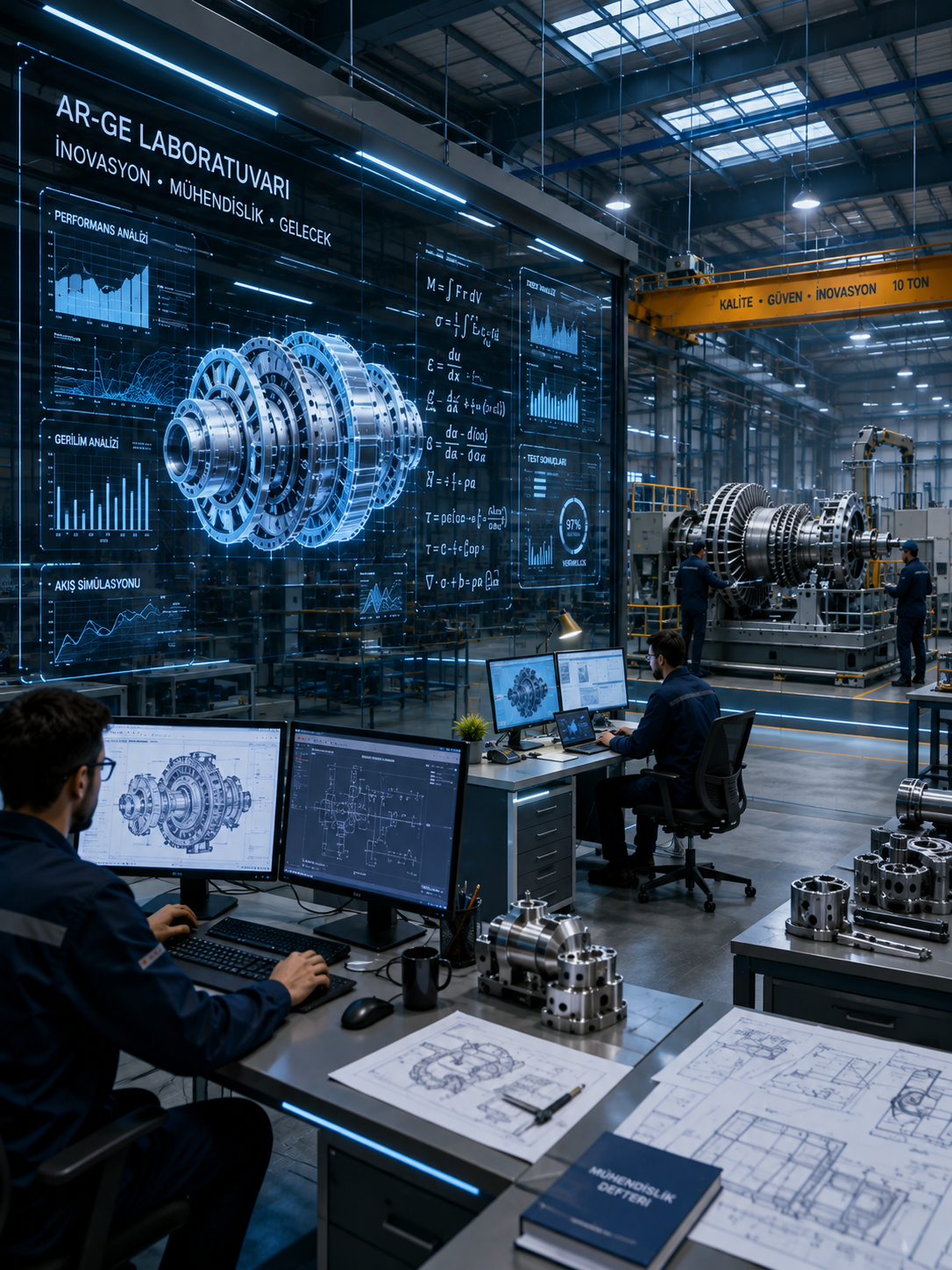 Endüstriyel Ar-Ge ve Fabrika Modernizasyon Danışmanlığı