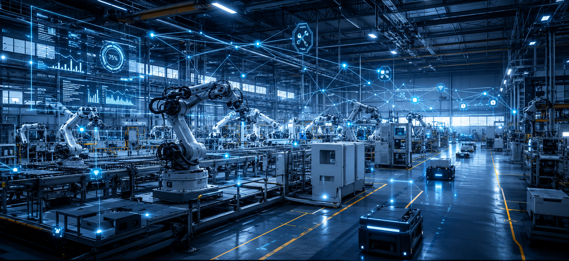 Endüstri 4.0 ile Akıllı Fabrikalara Dönüşüm